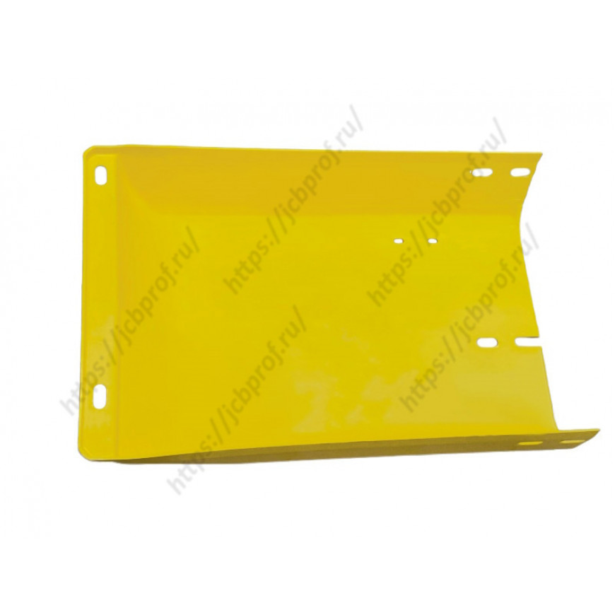 Защитный кожух задний левый желтый  JCB 123/07177, 123/05549, 332/F0090, 332/E0833