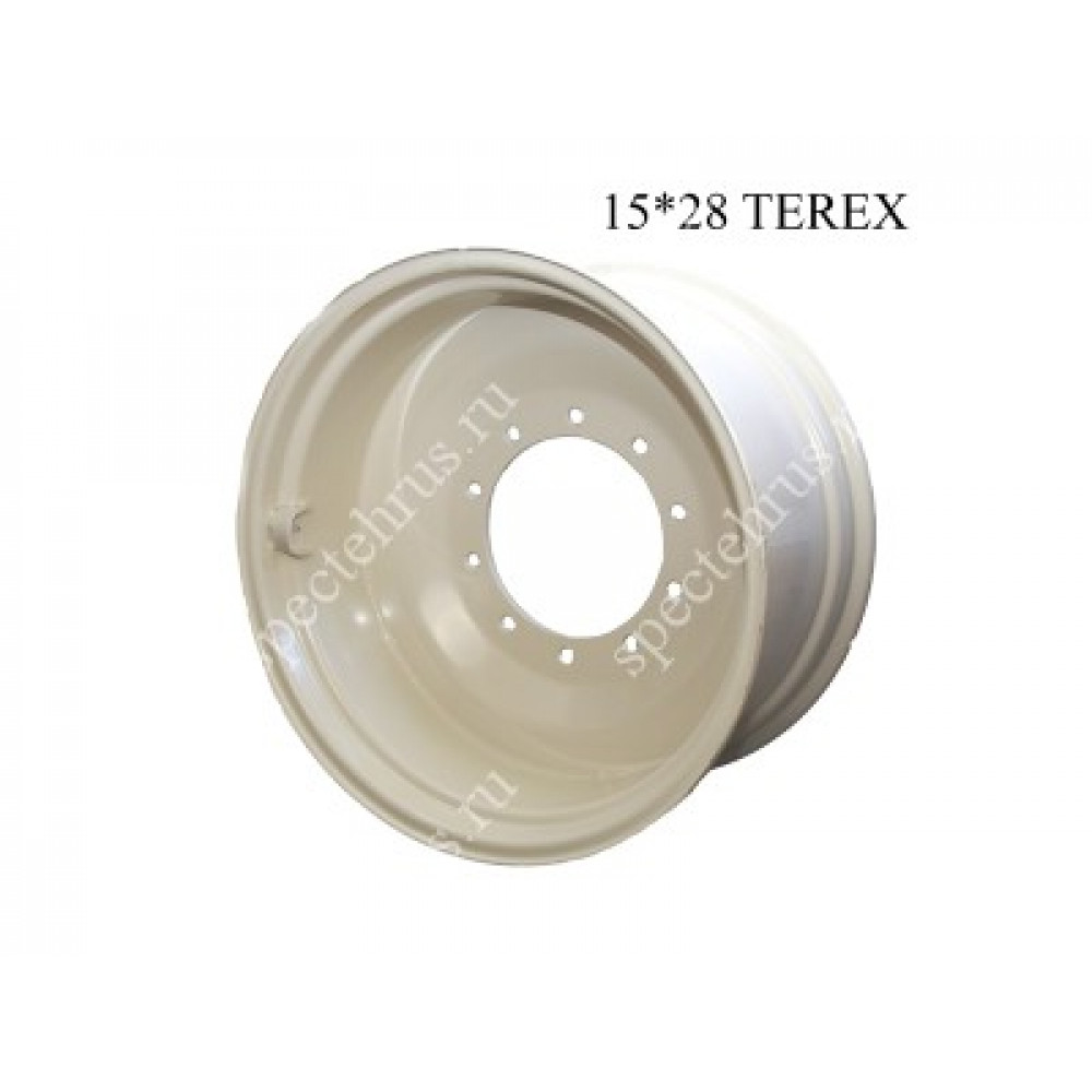 Колесные диски TEREX размер диска 15×28 TLB 825 6103189M91Y02 белый