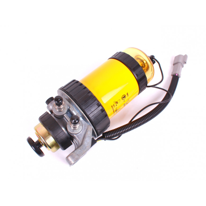 Корпус топливного фильтра в сборе с датчиком загрязнения для JCB 32/925914, 32/925717, 32/91524 Корпус топливного фильтра в сборе с датчиком загрязнения для JCB 32/925914, 32/925717, 32/91524