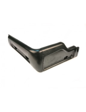 Уголок кабины левый нижний черный для JCB 333/P6466