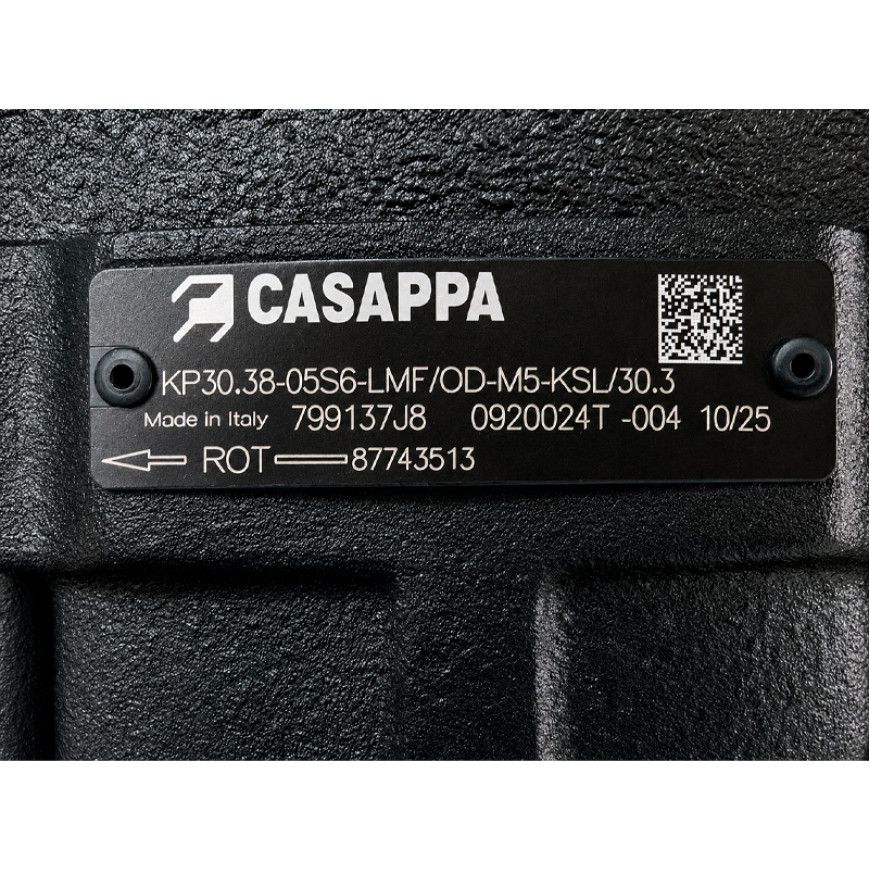 Гидравлический насос Casappa HPX52016, 85826147, 799137J8 оригинал