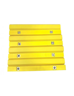 Направляющая телескопа из капролона F99/06302, F99/06350 HIDROMEK комплект 4+4.