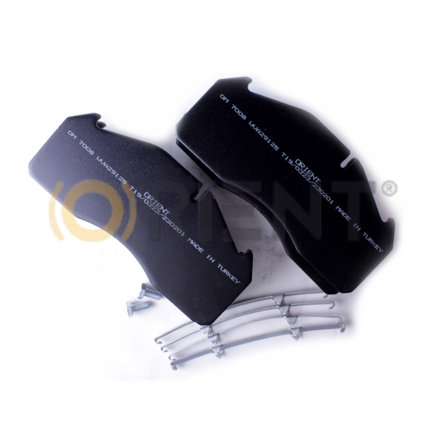 Колодки тормозные дисковые (с уст. компл.) суппорт Meritor DUCO WVA 29125 OM7008 250x111x29 Колодки тормозные дисковые (с уст. компл.) суппорт Meritor DUCO WVA 29125 OM7008 250x111x29