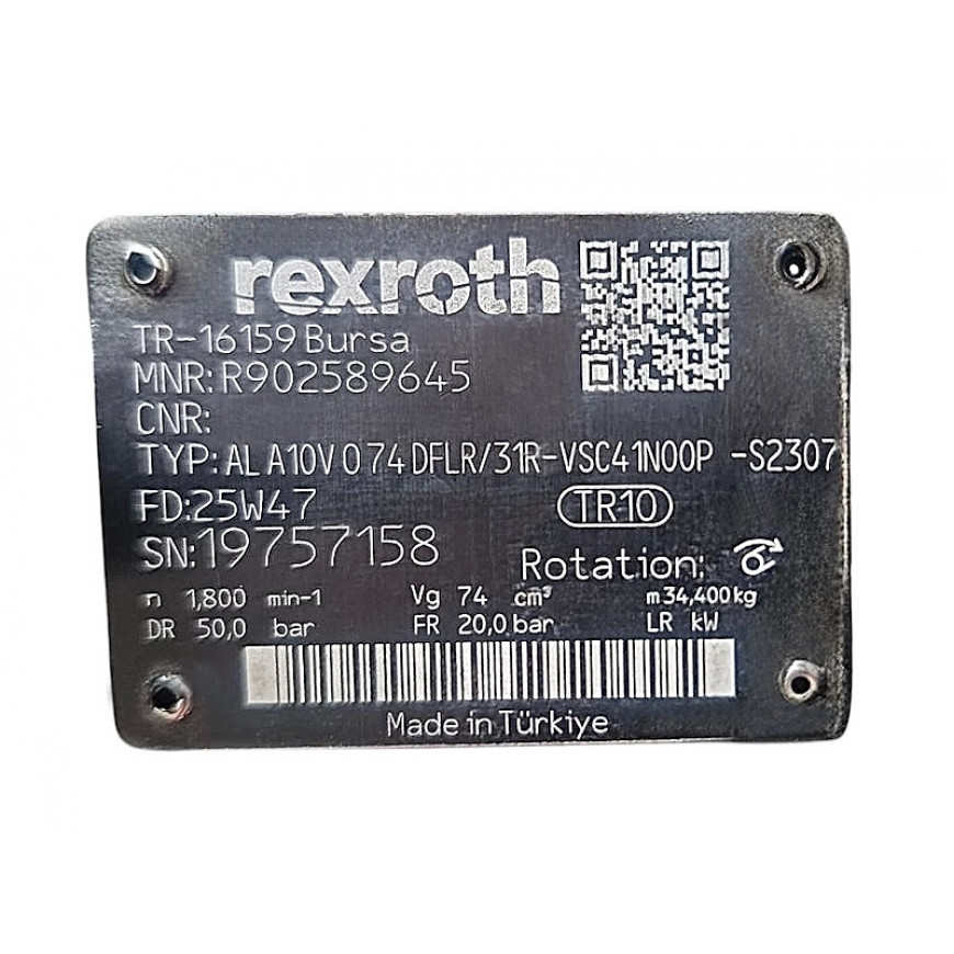 Гидравлический насос rexroth R902589645, F14/42787, 5001076617