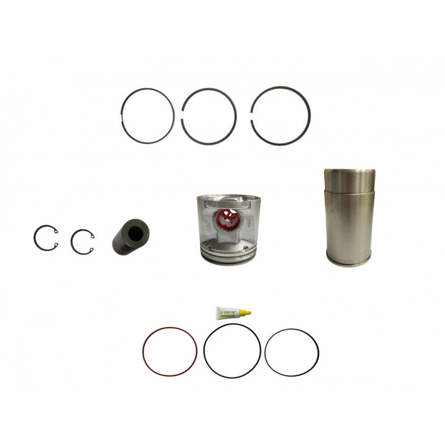 Поршневой набор (поршень,кольца,гильза) F01/82568, RE532136 106,5 мм STD OEM
