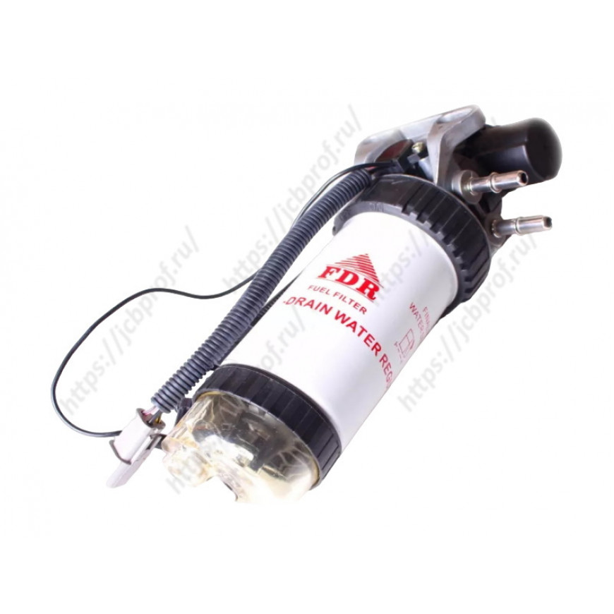 Электрический насос подкачки топлива c фильтром и датчиком  JCB 333/E9834