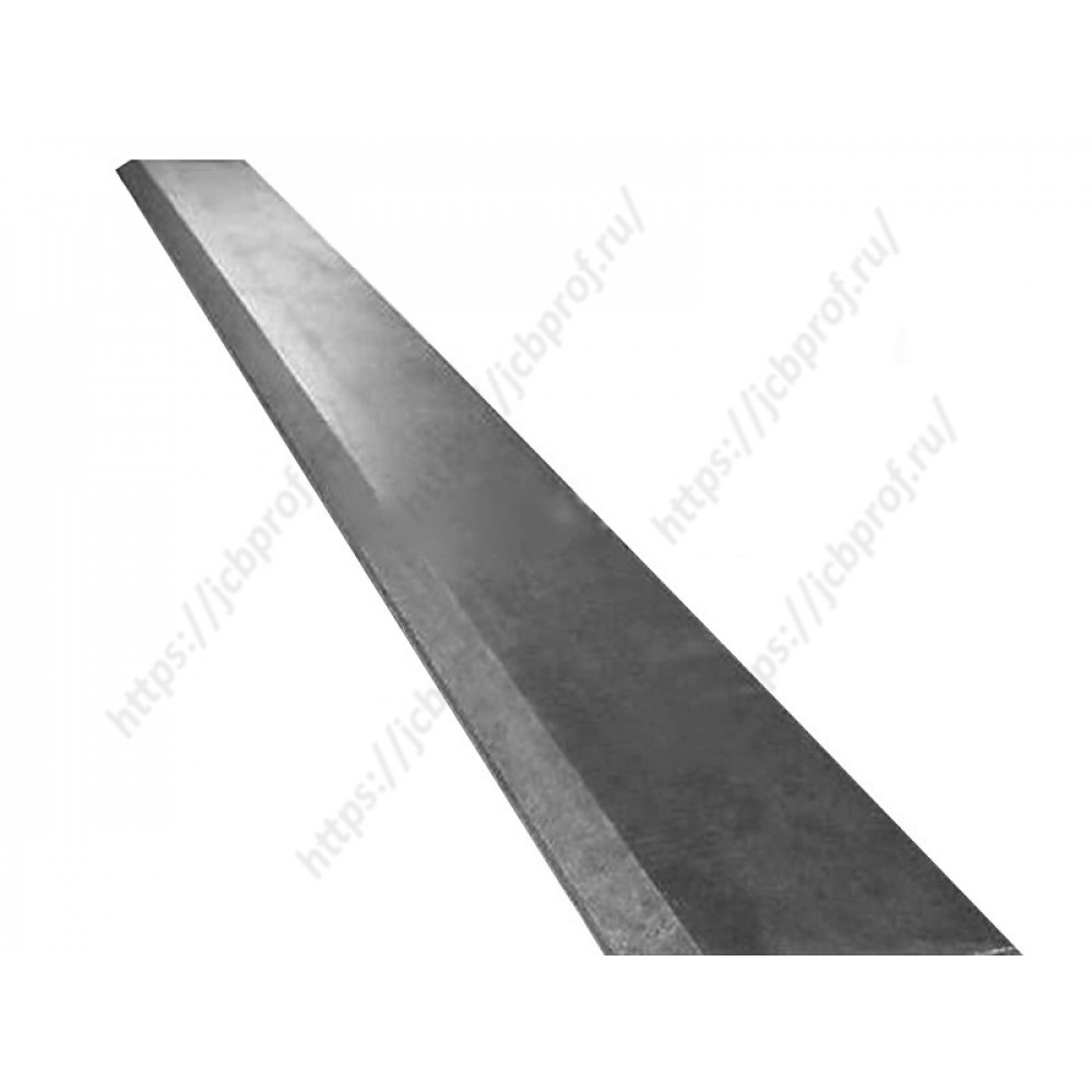 Нож планировочный JCB СТ65Г переднего ковша сварной с фаской без отверстий 2345*16*130 123/02362